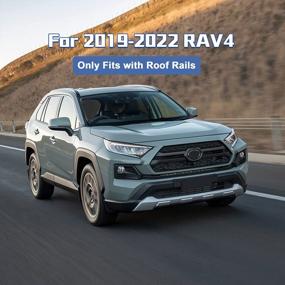 img 2 attached to 2019-2022 RAV4 Roof Rack Cross Bars | Cargo Luggage Kayak Bicycles Canoe Carrier For Rooftop Rails