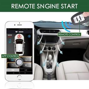 img 3 attached to 🔑 Keyless Entry & Trunk Open via Remote/Phone with Remote Engine Starter