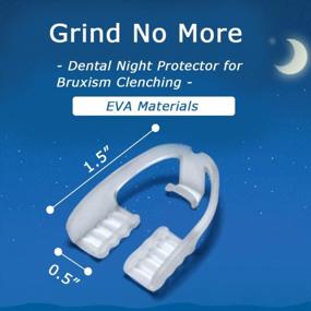 img 3 attached to 🦷 Custom-fit Dental Night Protectors: Effective Mouth Guards for Teeth Grinding, Bruxism, TMJ, and Snoring - No Added Color