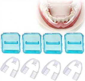 img 4 attached to 🦷 Custom-fit Dental Night Protectors: Effective Mouth Guards for Teeth Grinding, Bruxism, TMJ, and Snoring - No Added Color
