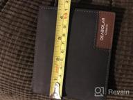 img 1 attached to Classic CKLT Bifold Leather Wallet in Sleek Black: Sturdy & Stylish review by Melvin Boss