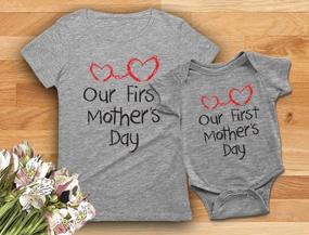 img 1 attached to Mommy And Me Matching Shirts Set For First Mother'S Day - Perfect New Mom Gift