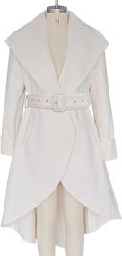 img 1 attached to SAUKOLE Womens Winter Trench Outwear Women's Clothing at Coats, Jackets & Vests