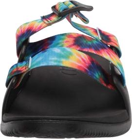 img 3 attached to Chaco Women's Chillos Slide Black Athletic Shoes for Women