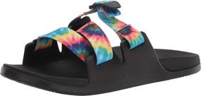 img 4 attached to Chaco Women's Chillos Slide Black Athletic Shoes for Women