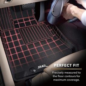 img 3 attached to 3D MAXpider Complete All Weather Chevrolet Interior Accessories and Floor Mats & Cargo Liners