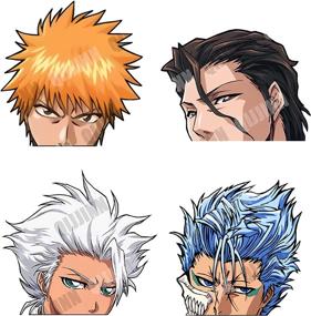 img 4 attached to Sticker Toushirou Grimmjow Skateboard Accessories