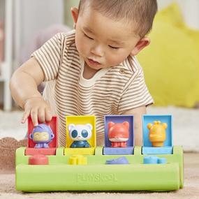 img 1 attached to Engage And Entertain Your Little One With Playskool Busy Poppin' Pals Pop-Up Activity Toy – Ideal For Babies And Toddlers Of 9 Months+ (Amazon Exclusive)