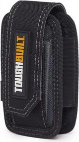 img 3 attached to Heavy Duty ToughBuilt Smart Phone Pouch With Pencil Pockets - Compatible With Most Tool Belts - TB-33C For Improved Organization And Efficiency