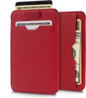 chelsea sleeve wallet protection vaultskin men's accessories and wallets, card cases & money organizers logo