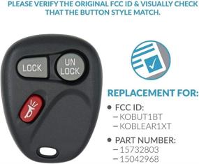 img 2 attached to Keyless2Go Replacement Vehicles KOBLEAR1XT Self Programming Interior Accessories