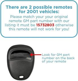 img 1 attached to Keyless2Go Replacement Vehicles KOBLEAR1XT Self Programming Interior Accessories