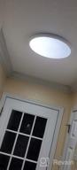 картинка 1 прикреплена к отзыву TALOYA LED Flush Mount Ceiling Light 5000K 8.9Inch Round Black 18W=180W(Equivalent) Simple Lamp For Bedroom Hallway Kitchen Gallery Low Ceilings Areas, ETL Listed от David Elam