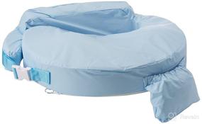 img 4 attached to Premium Adjustable Blue Nursing Pillow by My Brest Friend – Vinyl material included
