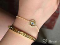 img 1 attached to 14K Gold Filled Dainty Chain Bracelet - Perfect Jewelry Gift For Women review by Keri Aziz