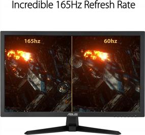 img 1 attached to 🖥️ ASUS VG248Q1B 1080P Gaming Monitor: 165Hz, Adaptive Sync, Flicker-Free, Blue Light Filter, Tilt Adjustment, HD Quality