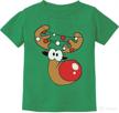 reindeer christmas toddler infant t shirt apparel & accessories baby girls made as clothing logo