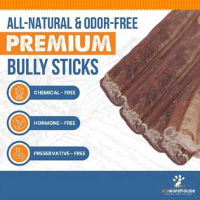 img 2 attached to 12-Count 12 Inch Bully Sticks For Dogs From K9Warehouse