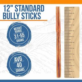 img 3 attached to 12-дюймовые палочки Bully Sticks 12-Count для собак от K9Warehouse