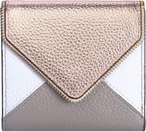 img 4 attached to 👛 Lavemi Blocking Compact Mini Envelope Women's Handbags & Wallets: Stylish and Functional Wallets for Women