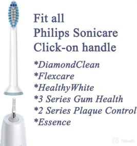 img 1 attached to Sensitive Replacement Toothbrush Compatible Toothbursh