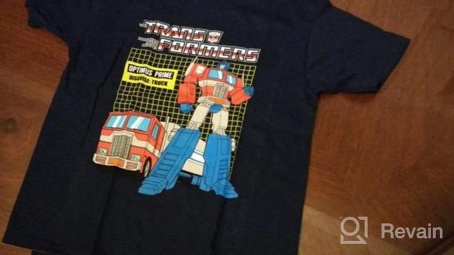 img 1 attached to SEO-Optimized Transformers Boys' Short Sleeve Graphic T-Shirt review by Eder Boesel