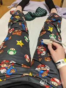 img 5 attached to 🎮 Cozy and Fun: Nintendo Super Mario Boys Pajama Pants for Ultimate Gaming Comfort