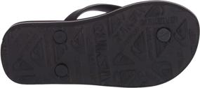 img 1 attached to Quiksilver Molokai Print Youth Flip Flop Boys' Shoes ~ Sandals