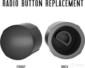 img 2 attached to 🎛️ RDBS Replacement GM 16195409 Stereo Radio Tuning Control Knob for GMC Cadillac Chevrolet - High-Quality Fit