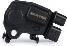 img 4 attached to Honda Accord Civic CR-V Element Odyssey Pilot Acura RSX Front Left Driver Side Power Door Lock Actuator 72155-S5P-A11 72155-S6A-J11 By HOTSYSTEM