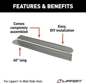 img 1 attached to 🛡️ Lippert 134993 RV Carpet Protection: Introducing Slide-Out Slicker!