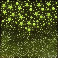 glow dark stars ceiling glowing nursery logo