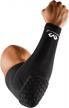enhance performance and protect your arms with mcdavid compression sleeve and hex padding - perfect for all sports enthusiasts! logo