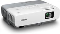 epson powerlite 84 projector - white/gray for high-quality presentations logo