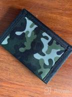 img 1 attached to 👦 Canvas Trifold Outdoor Sports Wallet for Children - Zippered Front Pocket Wallet review by Kyle Deel