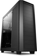 anidees ai raider xl full tower pc case: support 12 x 5.25” drive bay, 480/360 radiator & tempered glass design - atx/e-atx compatible logo