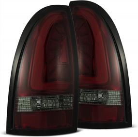 img 4 attached to PRO-Series LED Tail Lights For 05-15 Tacoma In Red Smoke By Alpharex