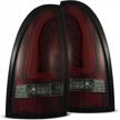 pro-series led tail lights for 05-15 tacoma in red smoke by alpharex logo