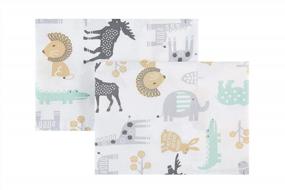img 2 attached to 2-Pack Wild Animal Print Toddler Pillowcases - 100% Cotton, 14X19 & 13X18, 12X16 Sizes
