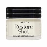 lapcos restore shot firming sleeping cream with hydrolyzed collagen - anti-aging night moisturizer to firm and restore youthful skin, reduce wrinkles and fine lines (1.69 oz) logo