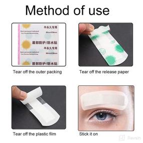 img 2 attached to Disposable Microblading Protection Waterproof Aftercare