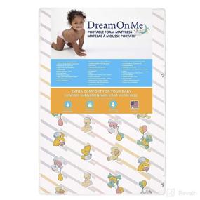 img 3 attached to 🌈 Dream On Me 3’’ Ultra-Lite Playmat: Waterproof Cover, USA-Made & Greenguard Gold Certified