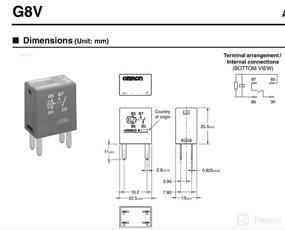 img 2 attached to Omron GMC Gm Relay 12088567 (Pack of 2) – High Performance Automotive Electrical Relays