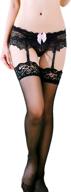 mismxc womens pieces stockings butterfly women's clothing - lingerie, sleep & lounge logo