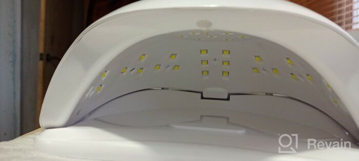 img 2 attached to 💅 Efficient SUNone 48W LED-UV Nail Dryer Lamp in Classic White review by Agata Kaszyska (Lubi ᠌