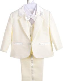 img 3 attached to Lito Angels Formal Wedding Outfits Boys' Clothing in Suits & Sport Coats