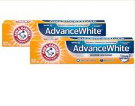 advanced whitening oral care with arm & hammer toothpaste logo