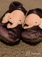 img 1 attached to 👟 Yalion Slip-On Leather Crawling Shoes for Toddler Boys review by Erik Wesley