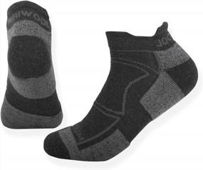 img 4 attached to 2 Pairs Merino Wool Low Cut Athletic Ankle Socks For Men And Women - MERIWOOL Cushion