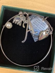 img 8 attached to Изысканные браслеты с подвесками в виде слонов: идеальные подарки для женщин и девочек - Ursteel Jewelry
